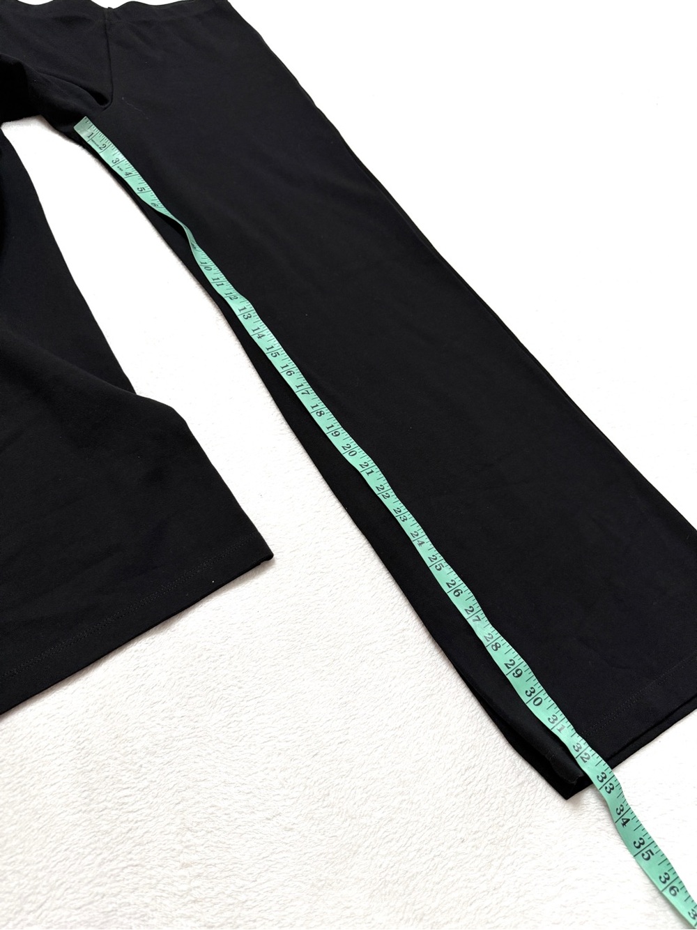 Leset sz M Rio Wide Leg Pants black hight waist - Picture 9 of 9